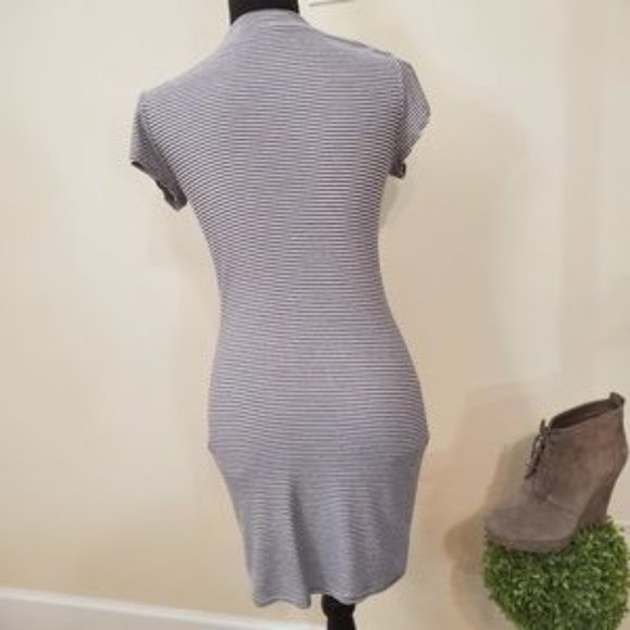 Stella Luce Striped Ribbed Bodycon Dress - Picture 3 of 7